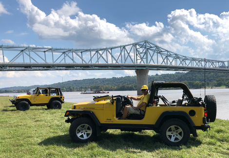 Pleasant photo of me and my Jeep because I’d rather the painful photo not be the only one in here.
